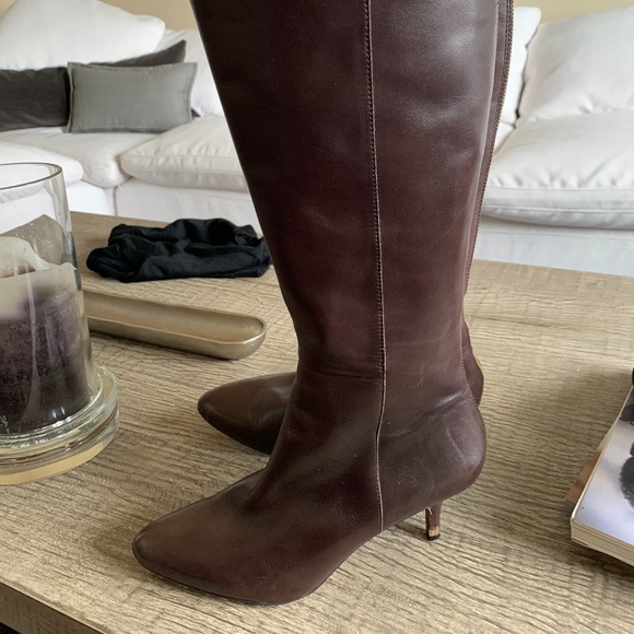 Brown Coach Boots - Picture 1 of 8